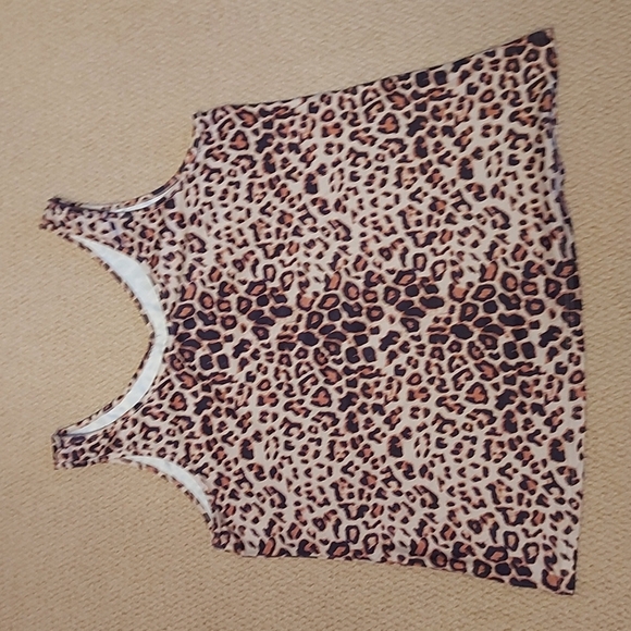Leopard Print Tank Top - Picture 1 of 3